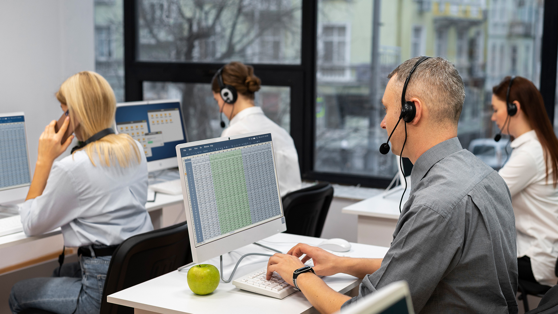 Banking call center Banking call center